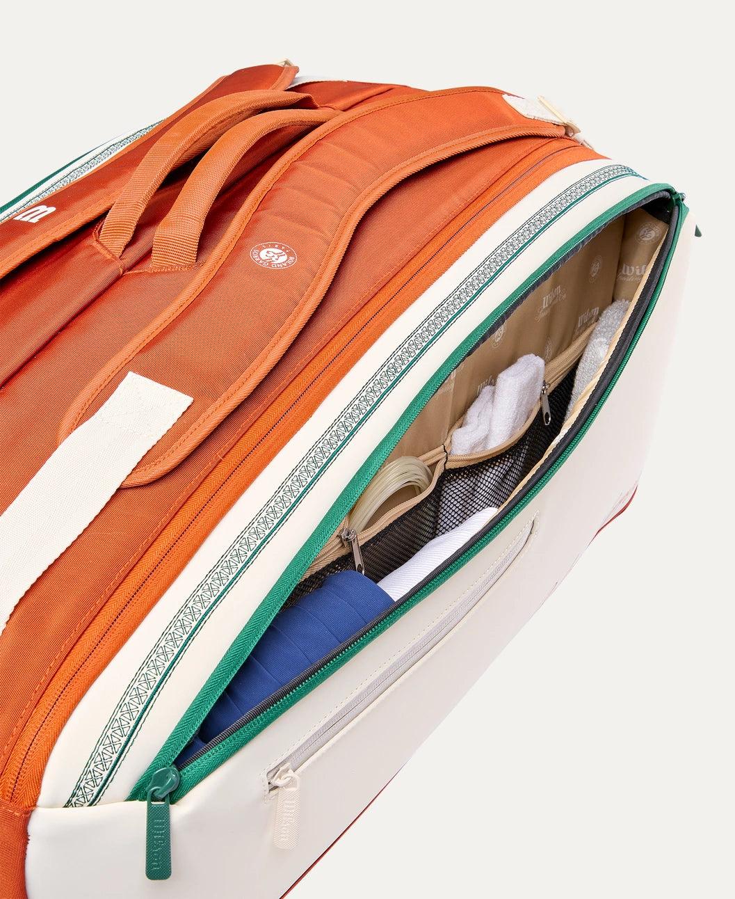 Wilson 2026 Roland Garros Super Tour (9 Pack) Racket Bag - SportStation HK