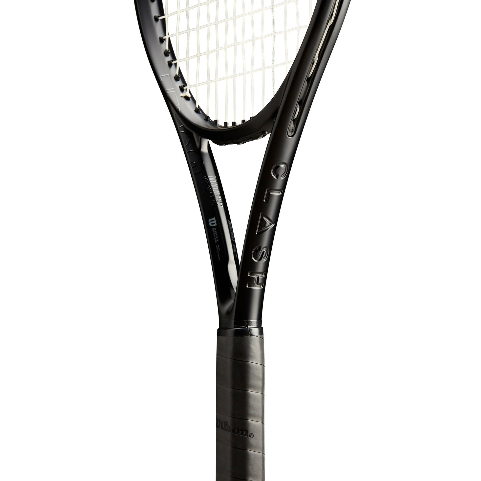 Wilson Clash 100 Pro v2 Noir Limited Edition Tennis Racket (310g) (Unstrung) - SportStation HK