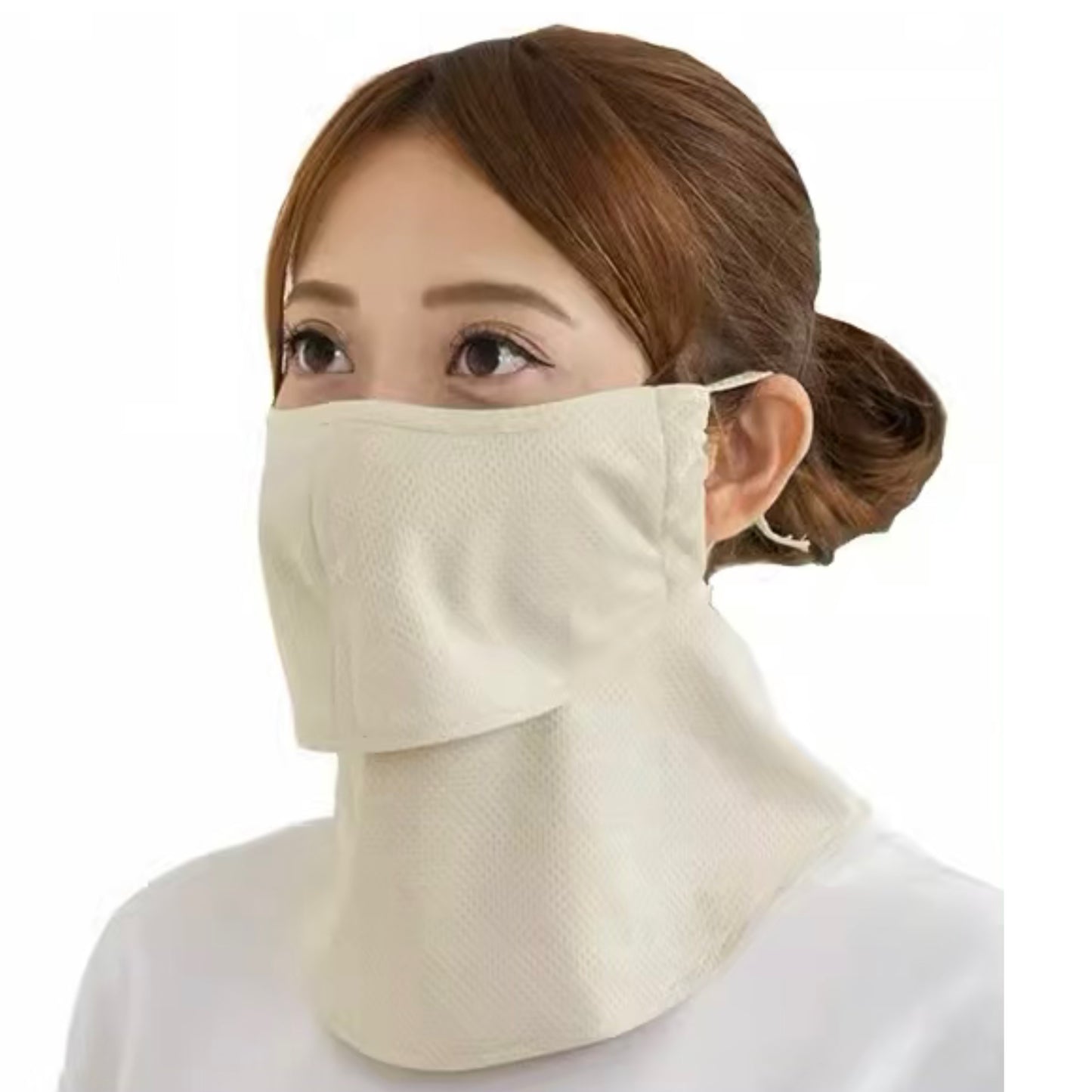 Yakenu Japan Face Cover (COOL) Washable UV Protection Cut Mask