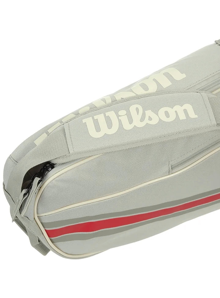 Wilson 2025 Team (3 Pack) Racket Bag (Oats)