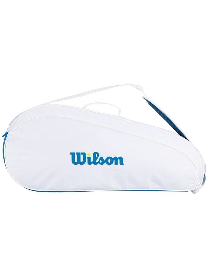 Wilson US Open 2024 Team (3 Pack) Racket Bag (White-blue)