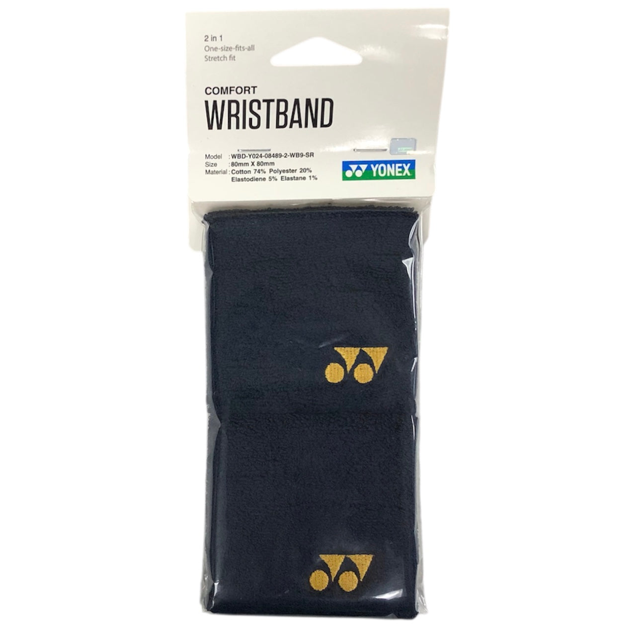 Yonex 8cm Comfort Wristband 2025 (a pair)