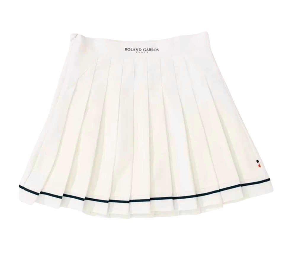 Roland Garros Women’s Tennis Skirt (White)