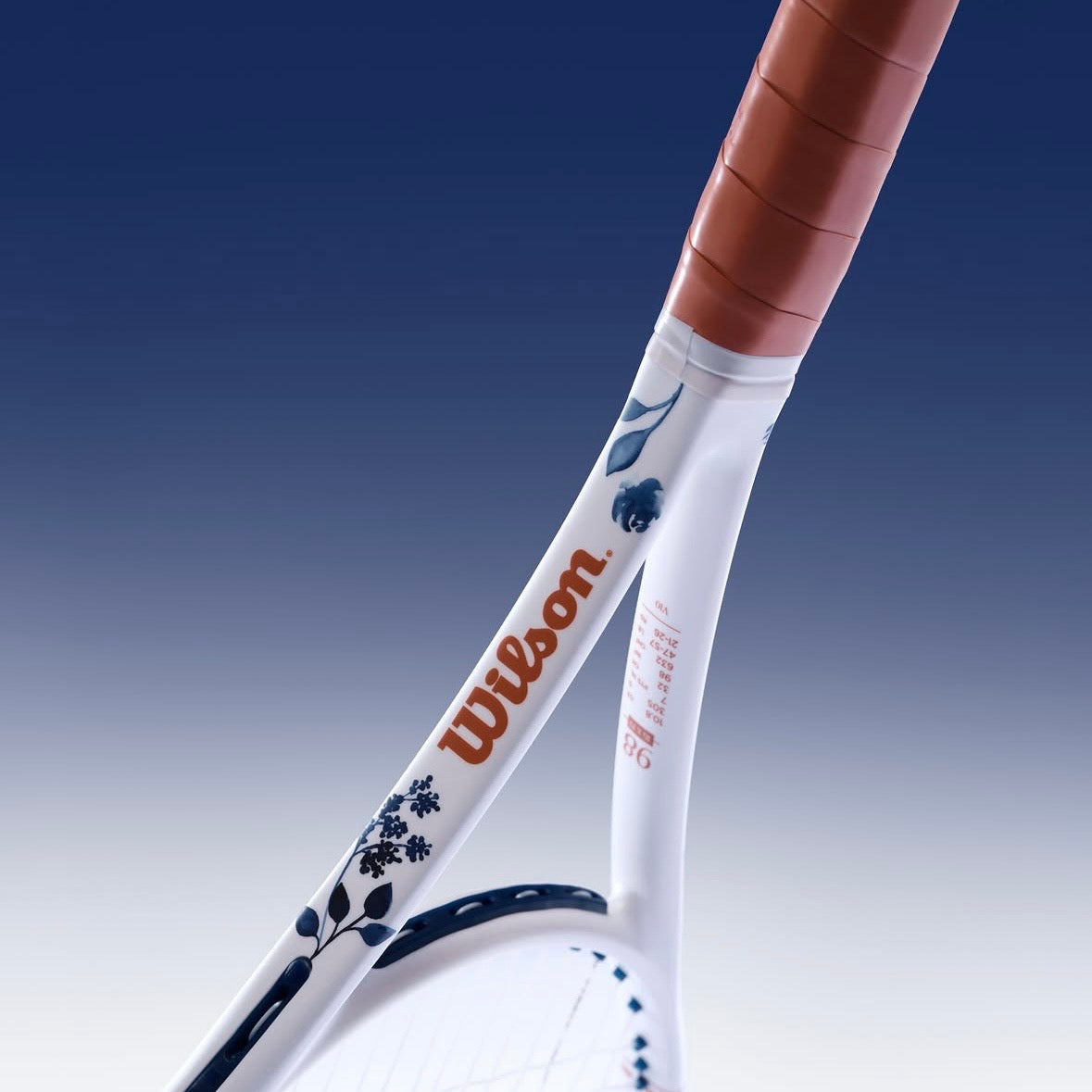 Wilson Blade 98 16x19 v10 Heritage Porcelain Limited Edition Tennis Racket (305g) (Unstrung)