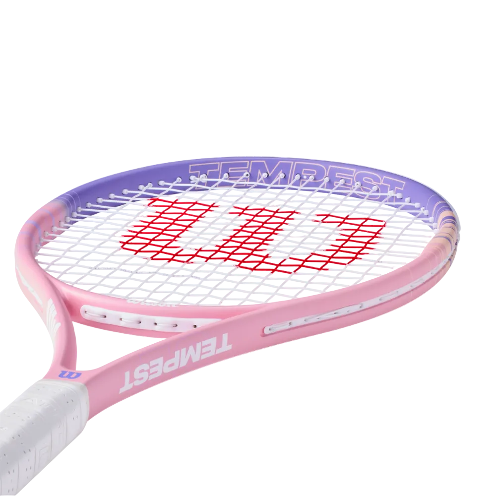 Wilson Tempest SE Pink-Purple Tennis Racket (Unstrung 264g) (Prestrung) - SportStation HK