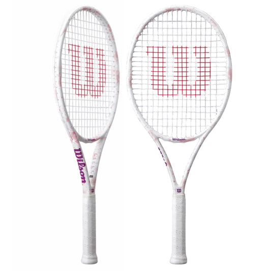Wilson Triumph SE Sakura Pink Tennis Racket (Unstrung 263g) (Prestrung) - SportStation HK