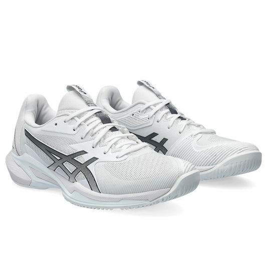 Asics Solution Speed FF 3 Women's Tennis Shoes (White-Metropolis)