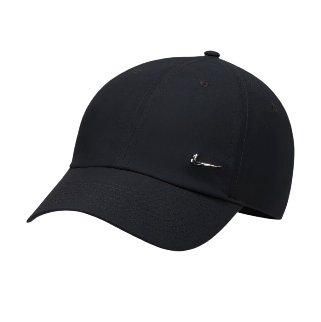 Nike Dri-FIT Club Unstructured Metal Swoosh Cap (Black) - SportStation HK