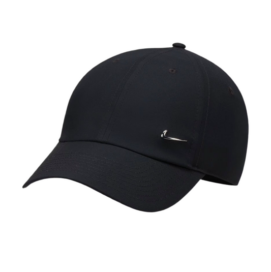 Nike Dri-FIT Club Unstructured Metal Swoosh Cap (Black) - SportStation HK