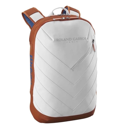 Wilson Roland Garros Super Tour Backpack Bag (White)