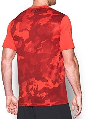 Under Armour Men's UA Raid SL Top Tee Shirt (Orange)