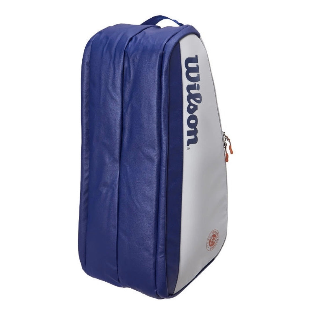 Wilson Roland Garros Premium (9 Pack) Racket Bag (Oyster-Navy)