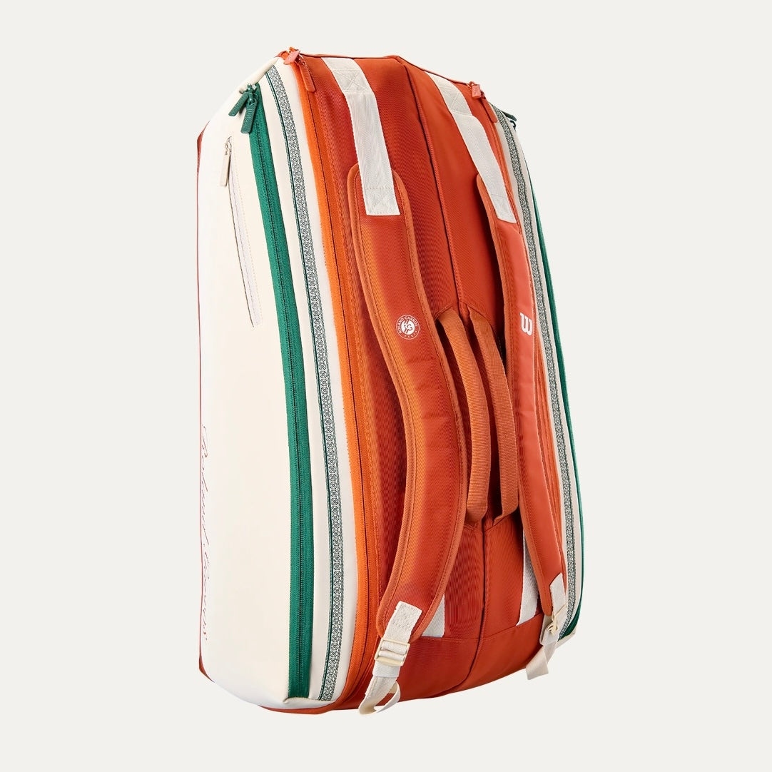 Wilson 2026 Roland Garros Super Tour (9 Pack) Racket Bag - SportStation HK