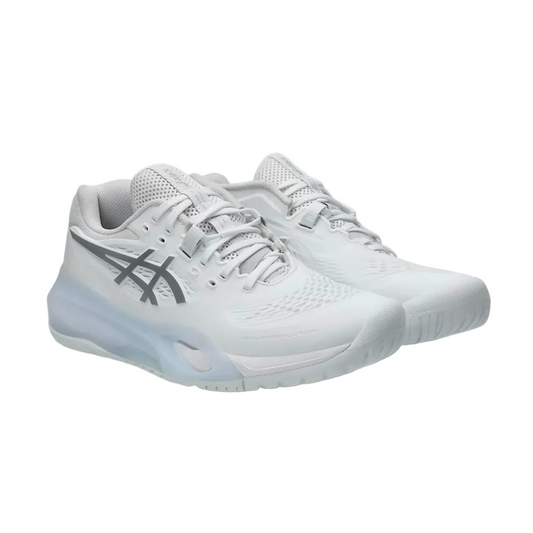 Asics Gel-Resolution X Women's Tennis Shoes (White-Pure Silver)