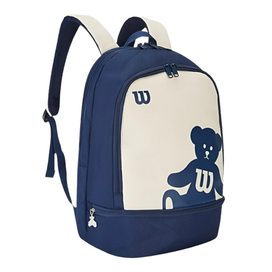 Wilson Bear Backpack bag (Navy-natural)