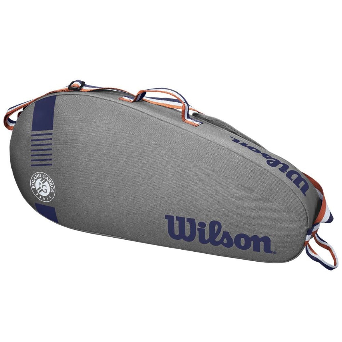 Wilson Roland Garros Team (3 Pack) Racket Bag (Grey)