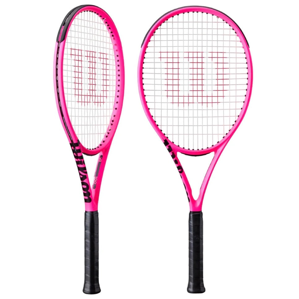 Wilson Clash 100L v3 Pink Limited Edition Tennis Racket (280g) (Unstrung)