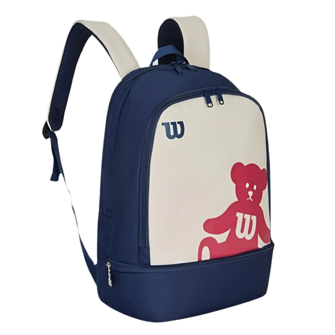 Wilson Bear Backpack bag (Navy-pink)