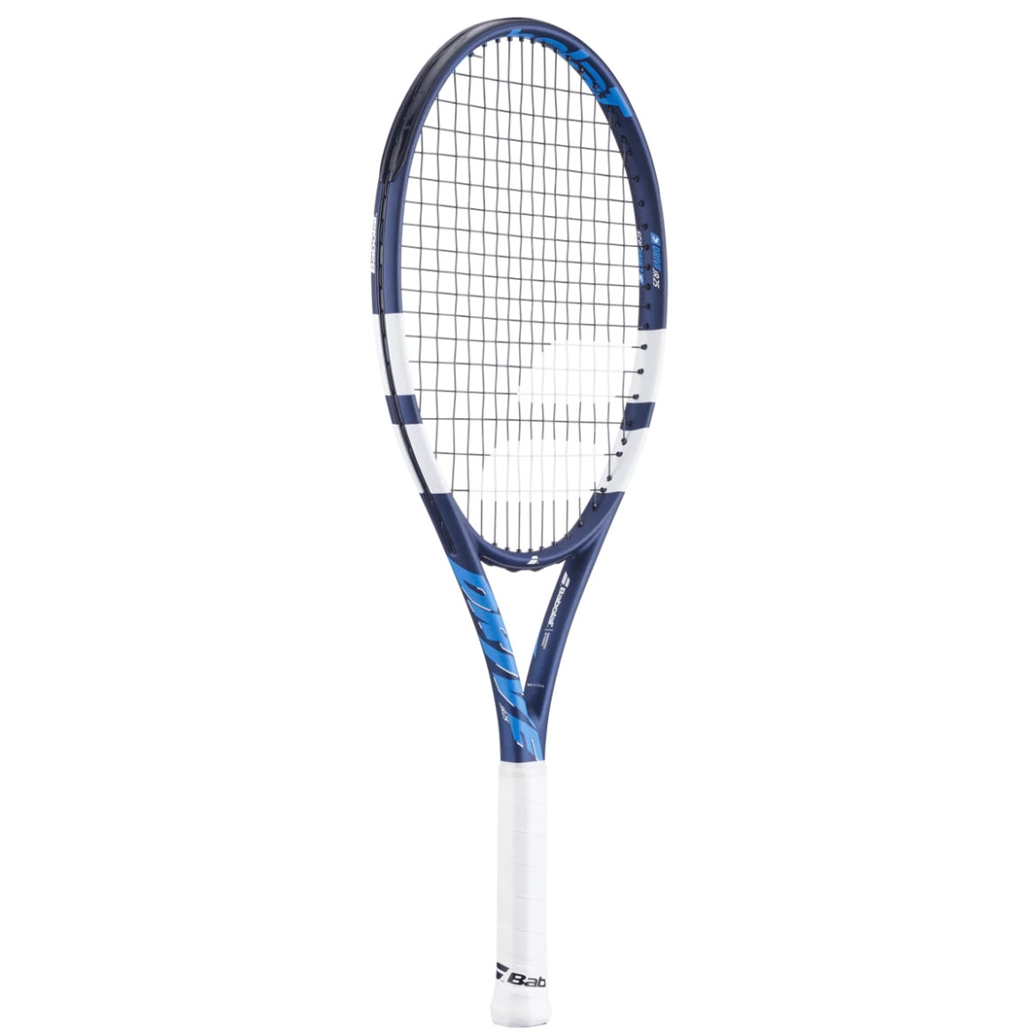 Babolat Drive 25 Junior Tennis Racket (Blue-white) (Prestrung)