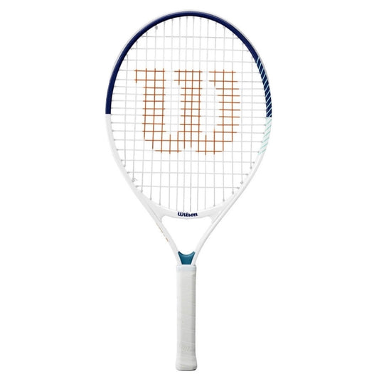 Wilson Roland Garros Elite 23 Junior Tennis Racket (Blue-white) (prestrung)