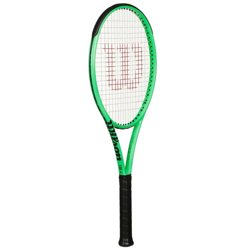 Wilson Blade 100L v8 Neon Green Limited Edition Tennis Racket (285g) (Unstrung)