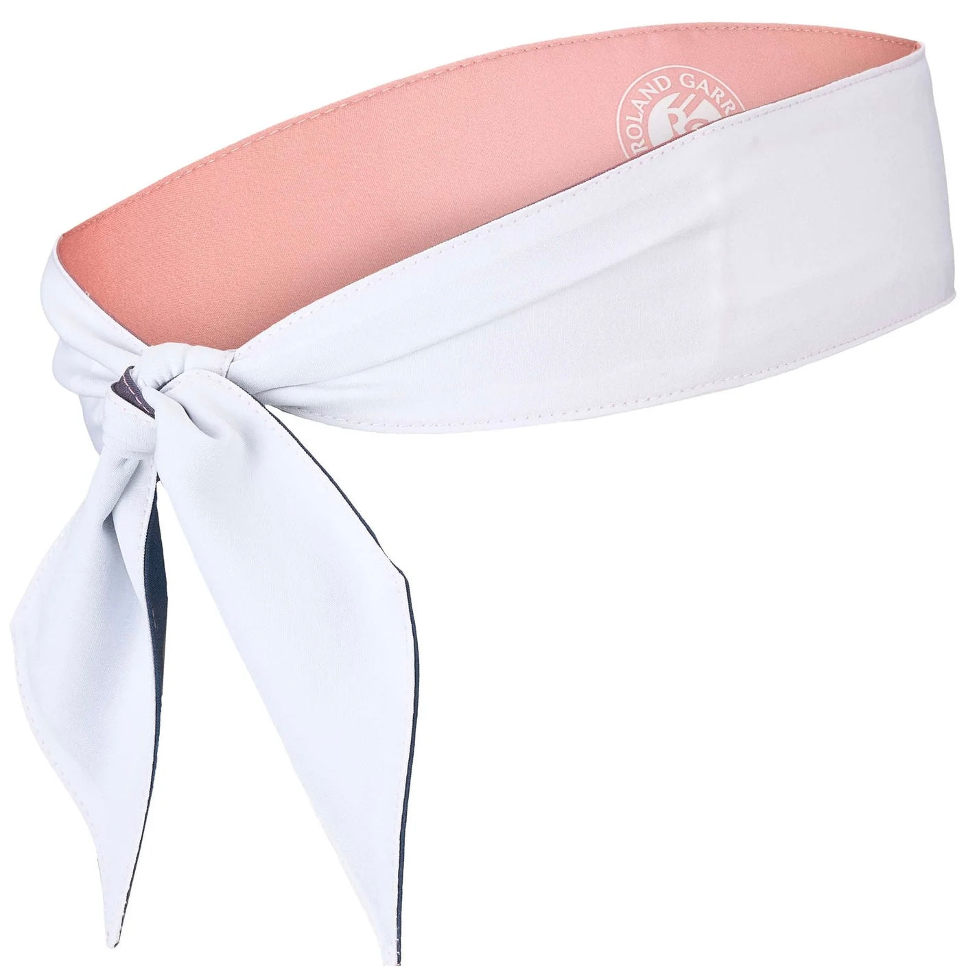 Roland Garros Reversible Women’s Bandana Head Tie (Pink-Blue-White)