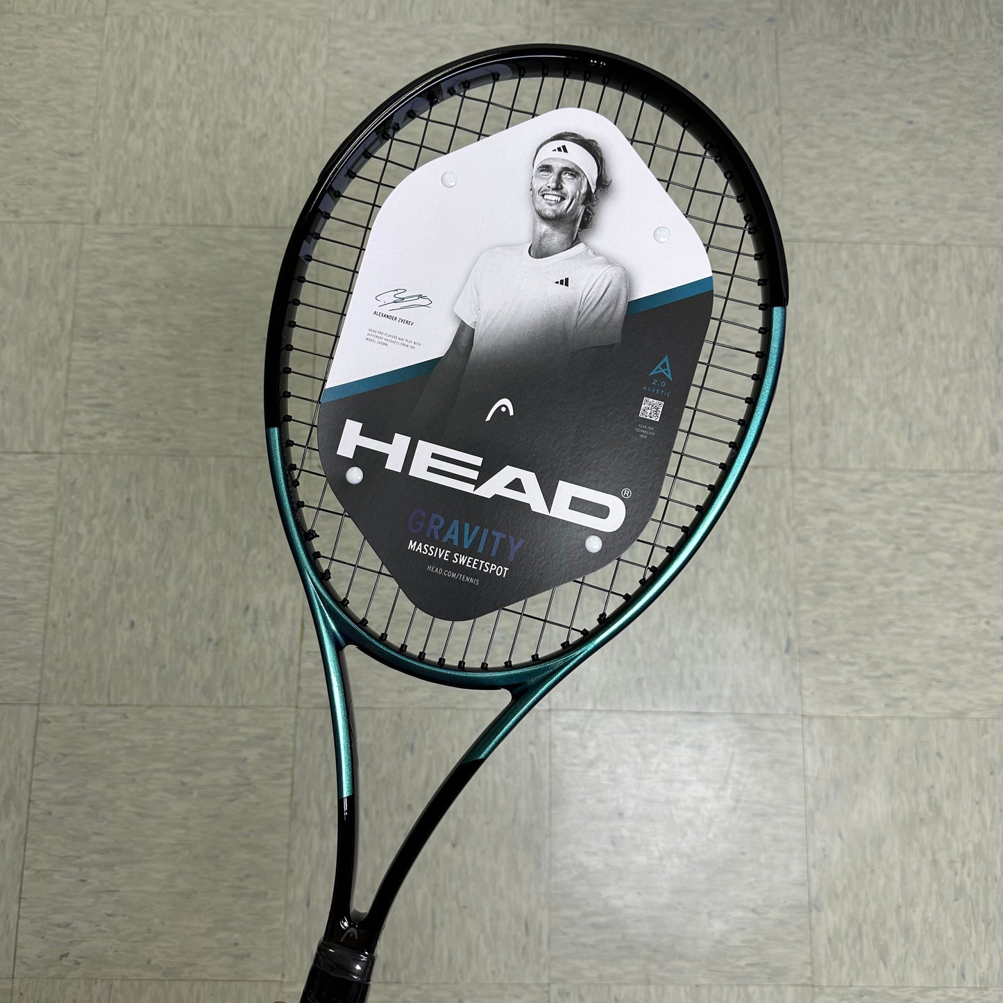 Head Gravity MP 2025 Tennis Racket (Unstrung 295g) (Strung with HEAD Lynx @ 52 lb)