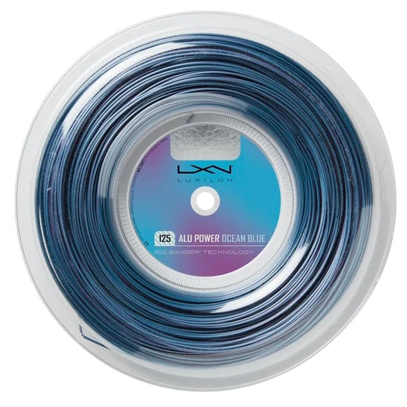 Luxilon Alu Power 125 (Ocean Blue) [1 set]