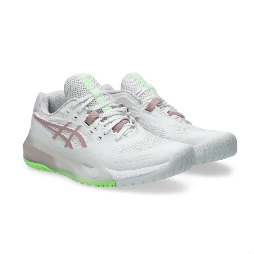 Asics Gel-Resolution X Women's Tennis Shoes (White-Morganite) - SportStation HK