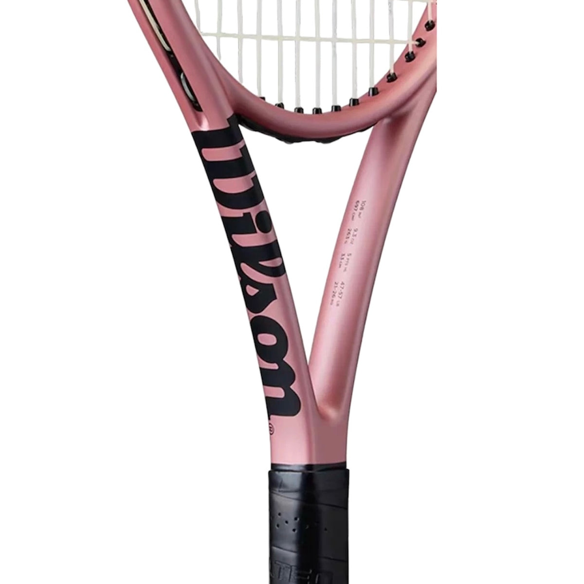 Wilson Tour BLX 108 Rose Gold Pink Tennis Racket (Unstrung 263g) (prestrung)