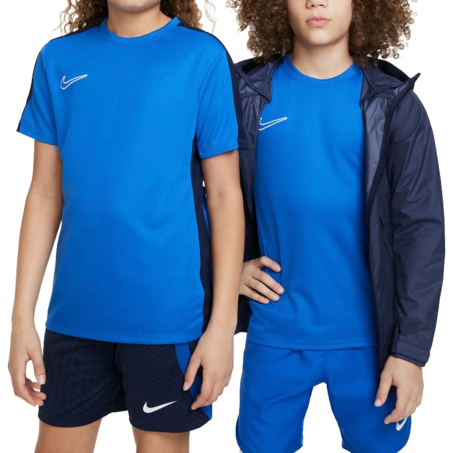 Nike Junior Kids / Youth Dri-Fit Training Tee Top T-Shirt (Blue) - SportStation HK