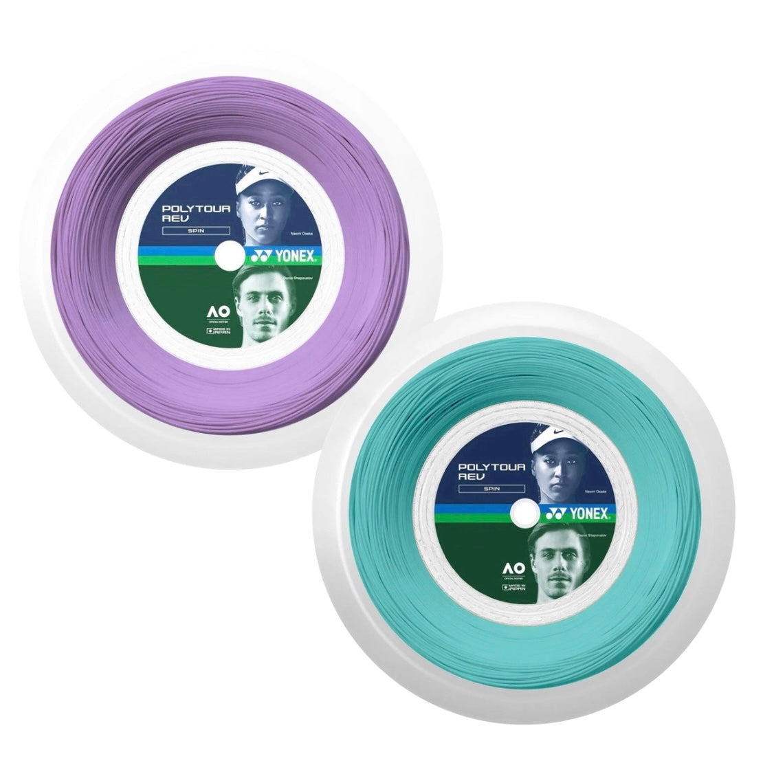 Yonex Polytour Rev (Purple / Mint) [1 set]