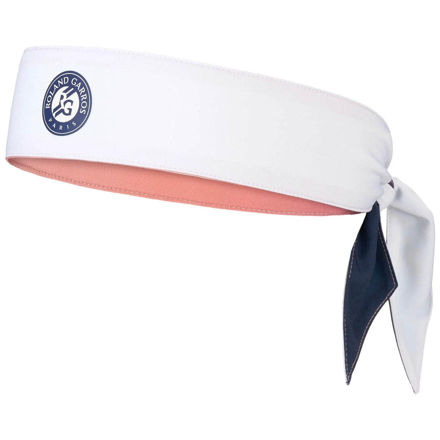 Roland Garros Reversible Women’s Bandana Head Tie (Pink-Blue-White)