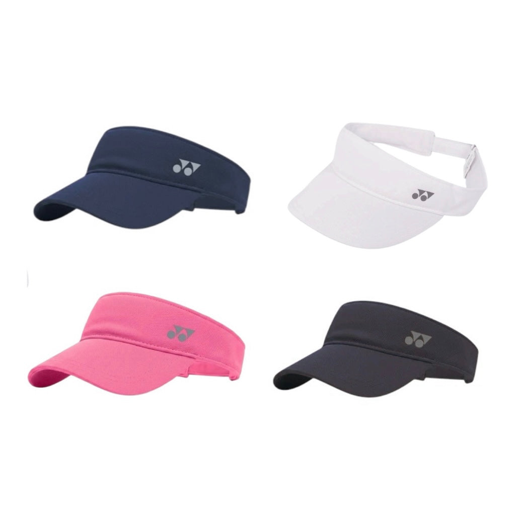 Yonex Logo Visor (Navy / Pink / White / Black)