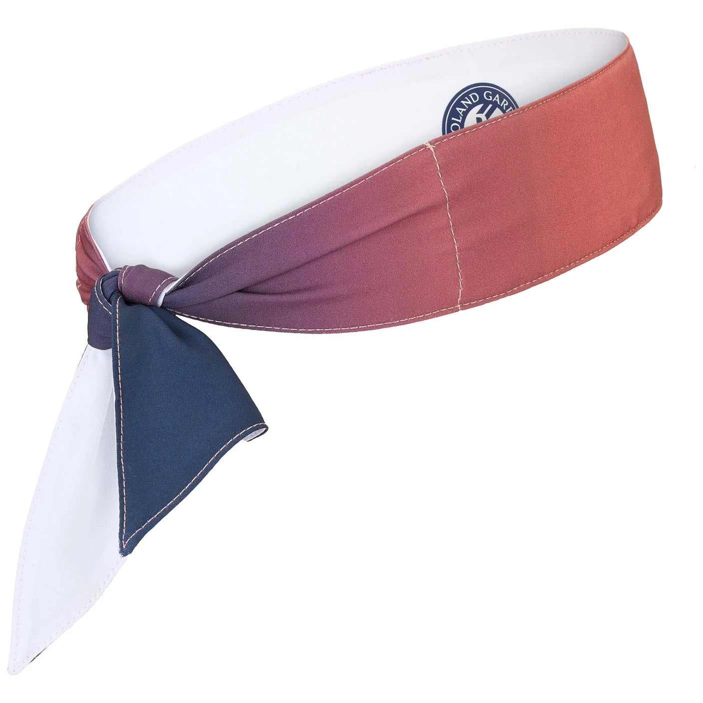 Roland Garros Reversible Women’s Bandana Head Tie (Pink-Blue-White)