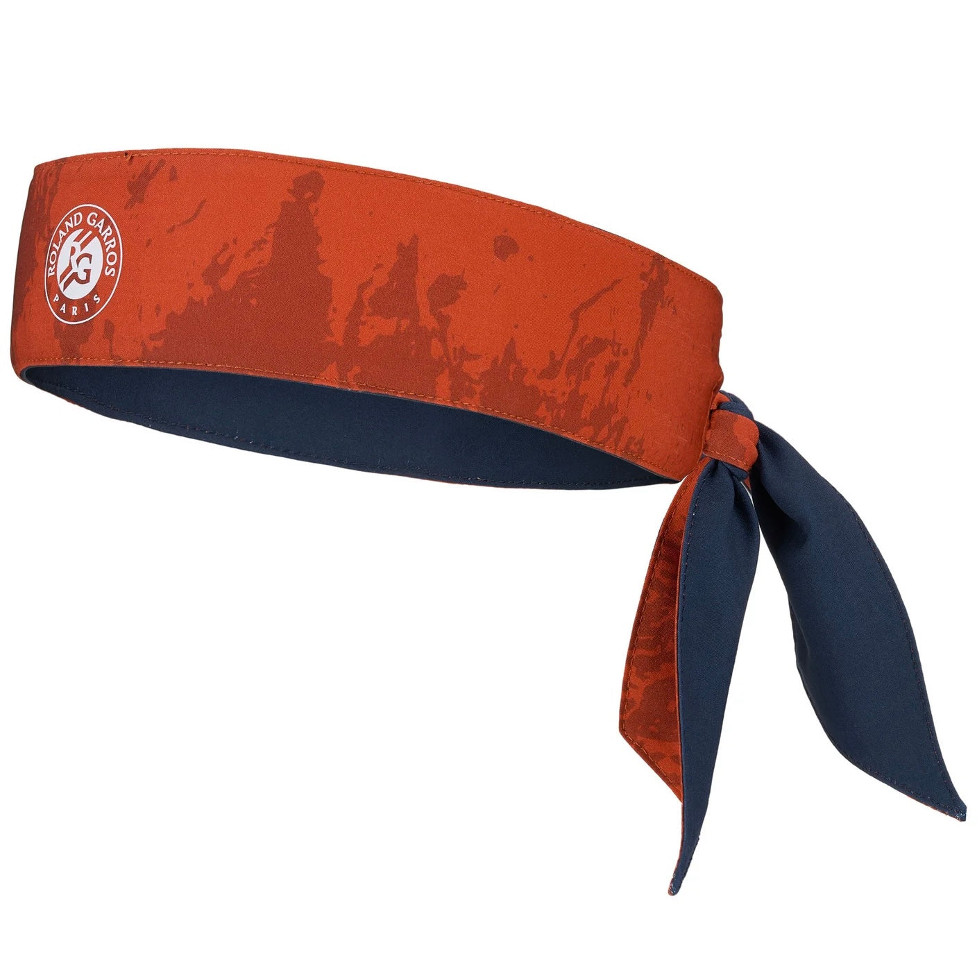 Roland Garros Reversible Men’s Bandana Head Tie (Navy-Terre Battue)