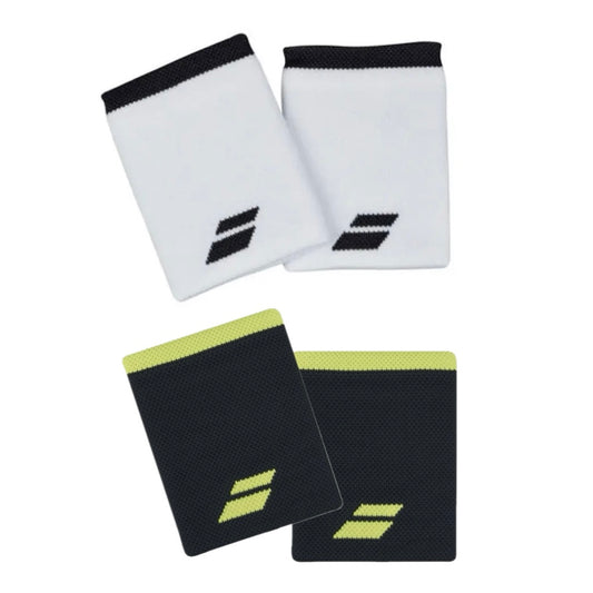 Babolat Logo Jumbo Wristbands (a pair)