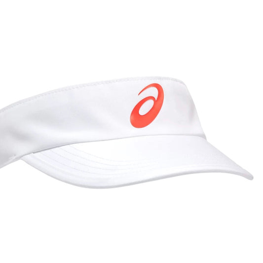 Asics Unisex Performance Visor (Orange logo)