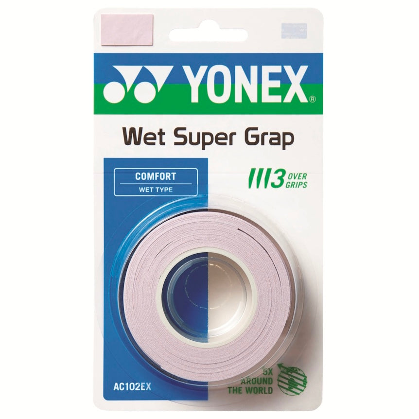 Yonex Super Grap Synthetic Overgrip (3 pieces) - SportStation HK