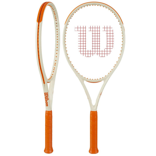 Wilson Clash 100 v3 Roland Garros 2025 Tennis Racket (295g) (Unstrung)
