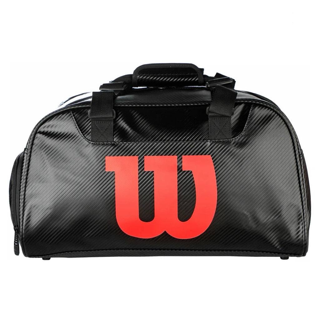 Wilson Elite Special Edition Duffle Bag (Black-Red)