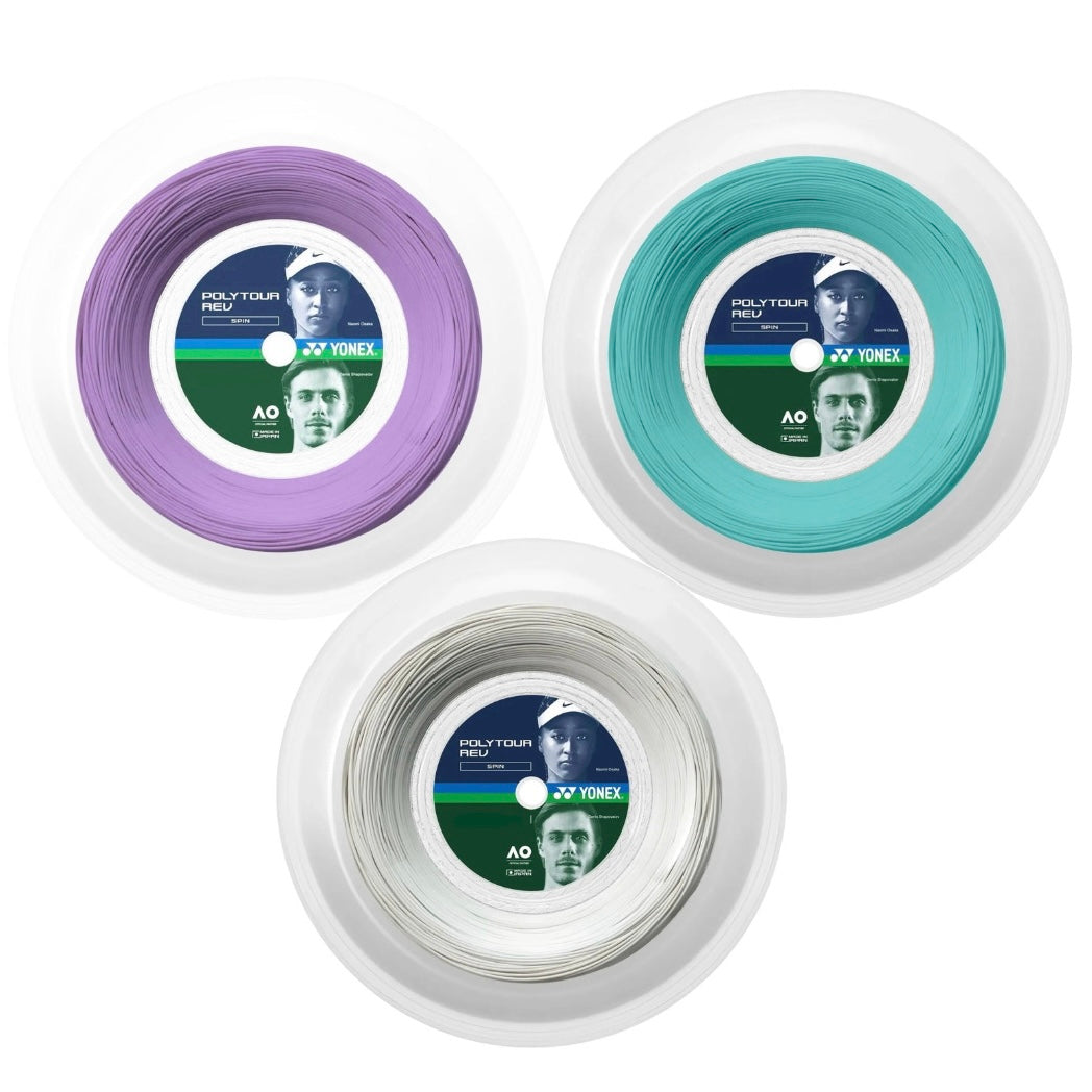 Yonex Polytour Rev (Purple / Mint / White) [1 set] - SportStation HK