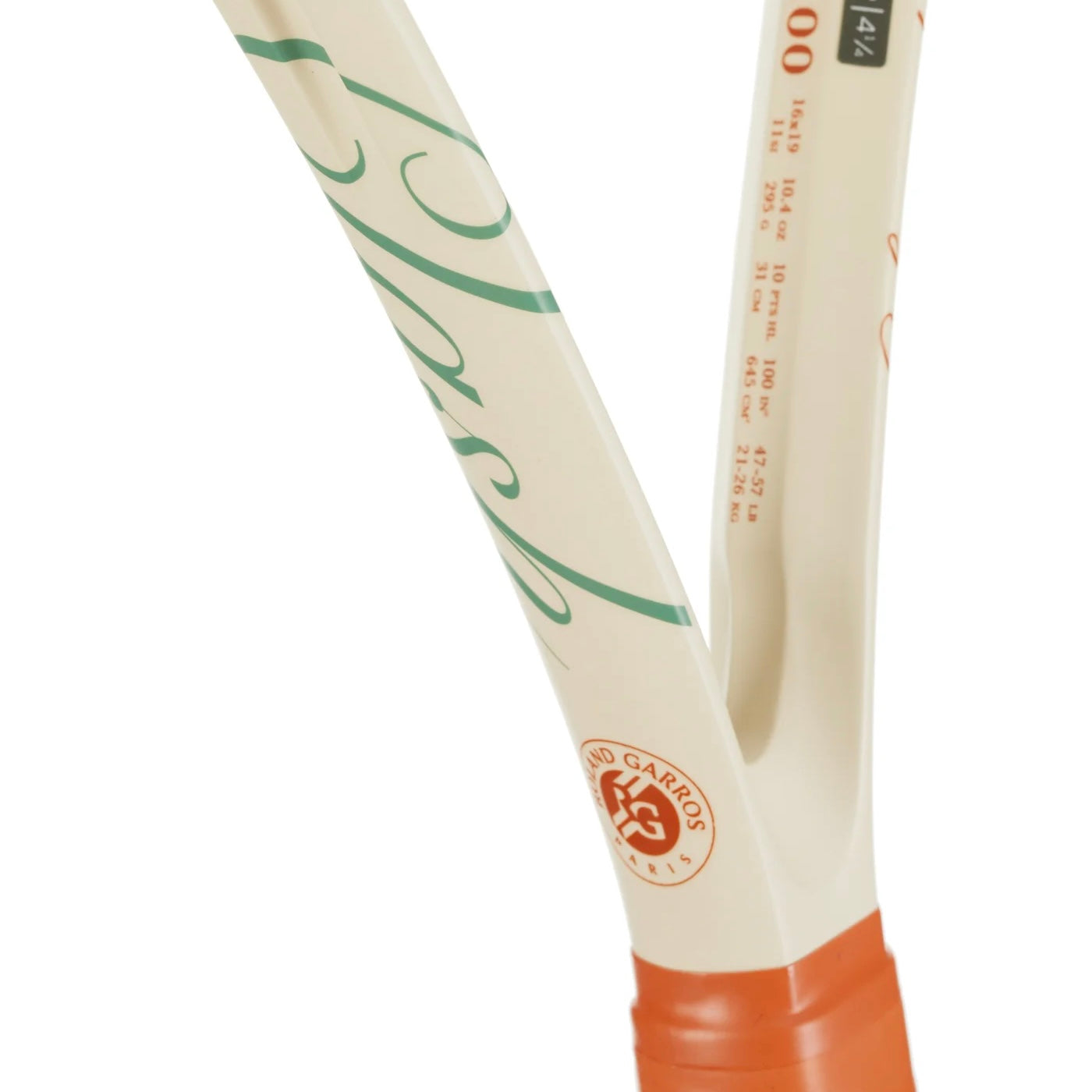 Wilson Clash 100 v3 Roland Garros Tennis Racket (295g) (Unstrung)
