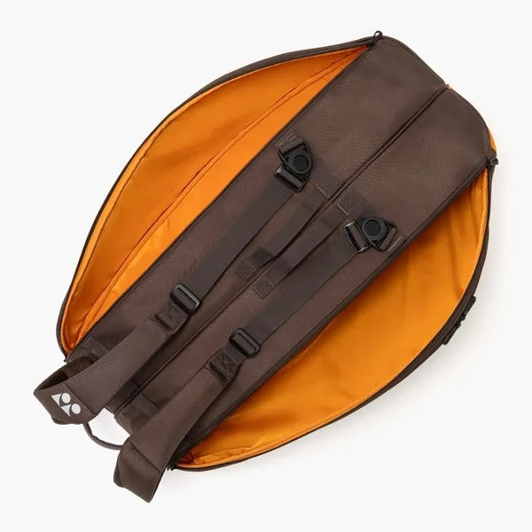 Yonex Pro (6 Pack) Racket Bag (Espresso Brown)