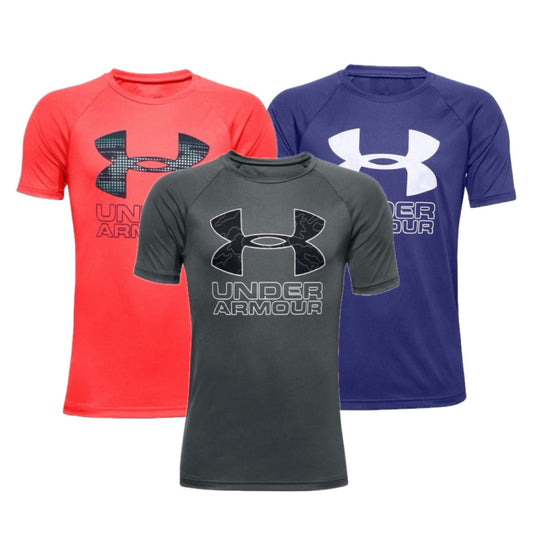 Under Armour Junior Kids / Youth Boy’s Fall Tech Logo Crew