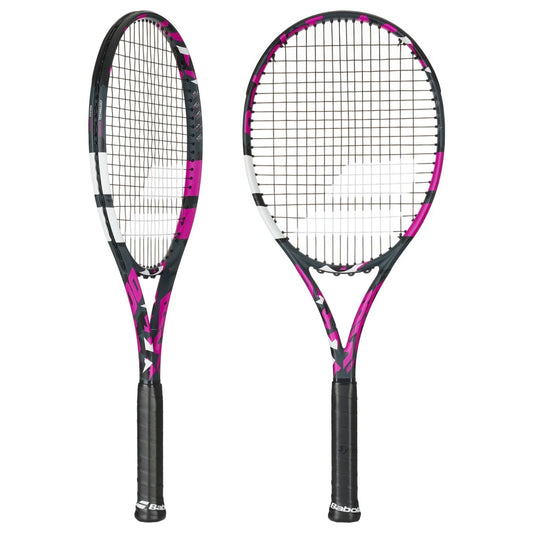 Babolat Boost Aero Pink Tennis Racket (Unstrung 260g) (Prestrung)