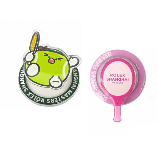 Rolex Shanghai Masters Phone Grip Tok (Green / Pink)