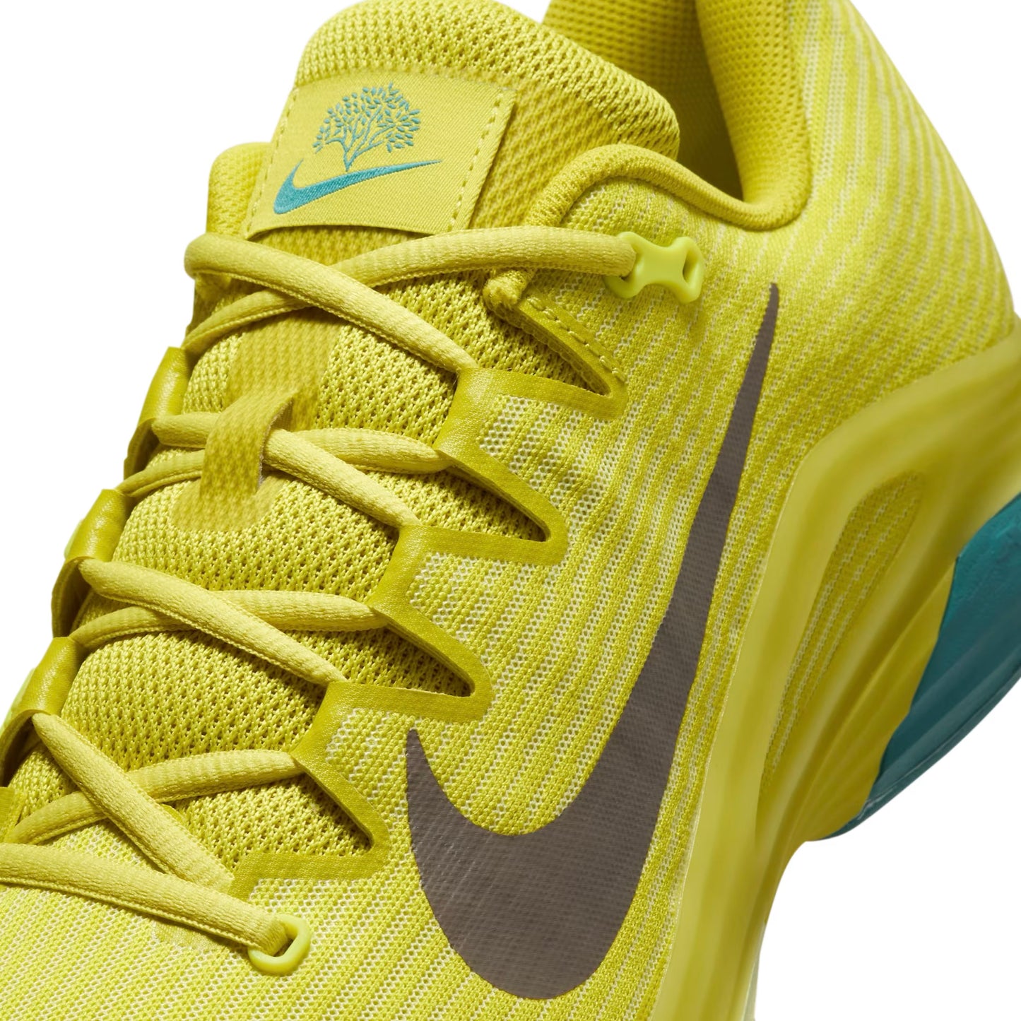 Nike Zoom Vapor 12 HC Hard Court Premium Men’s Tennis Shoes (High Voltage-Cave Stone)