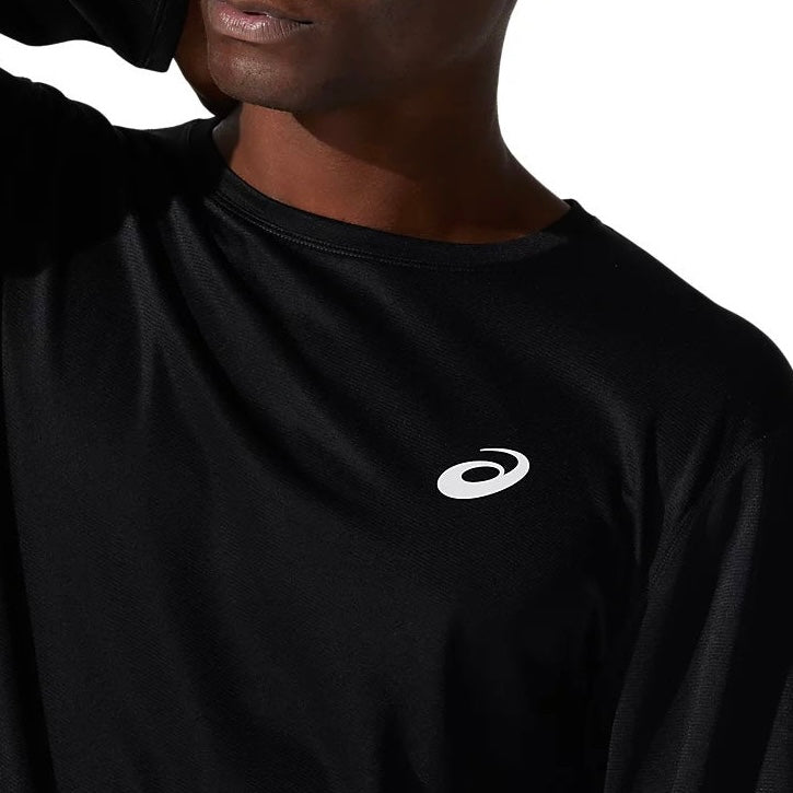 Asics Men’s Tee Top Long Sleeve Shirt (Black)