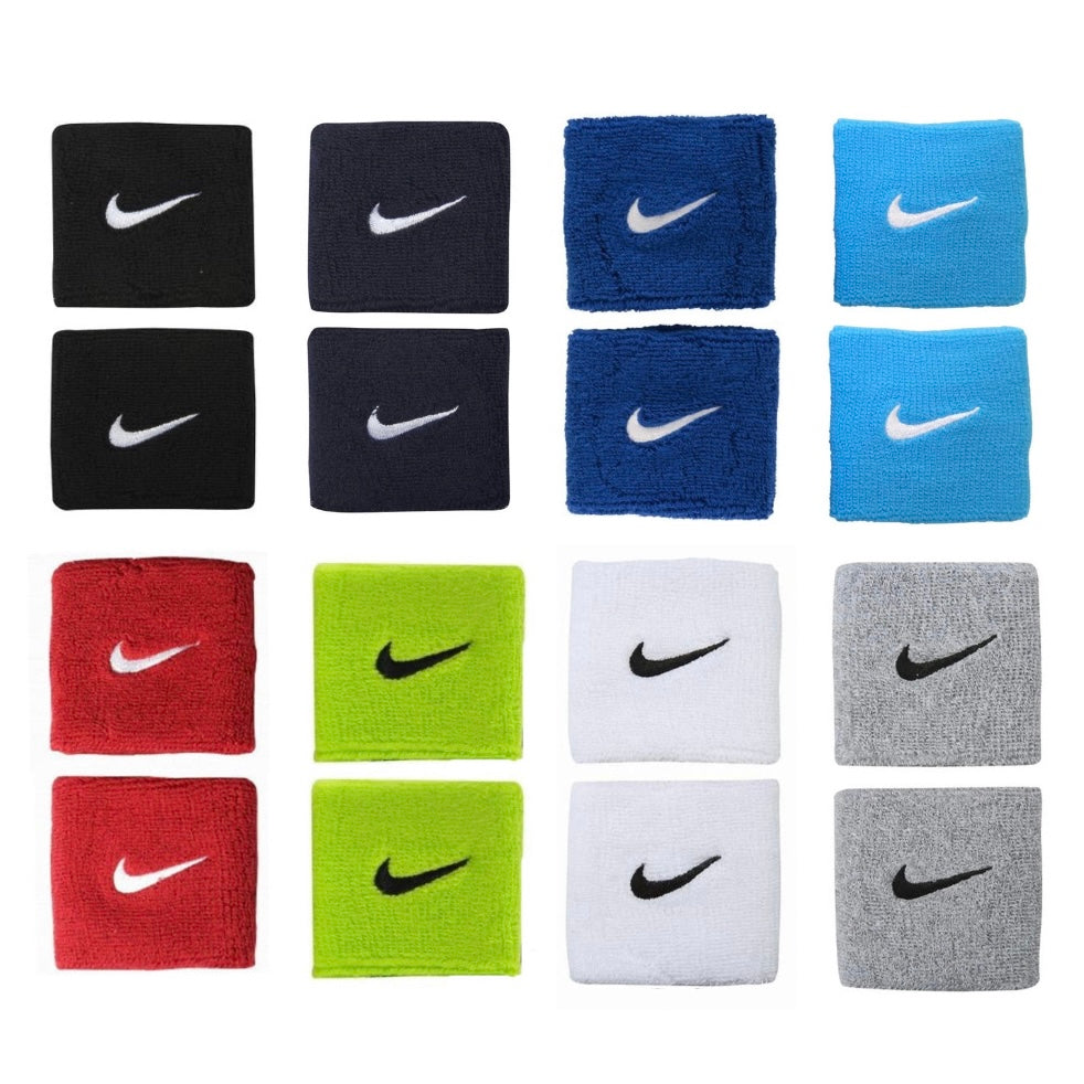 Nike Swoosh Singlewide 2.5” Wristbands (a pair) - SportStation HK